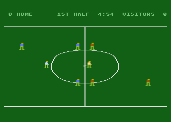 RealSports Soccer screenshot 5 for Atari 5200